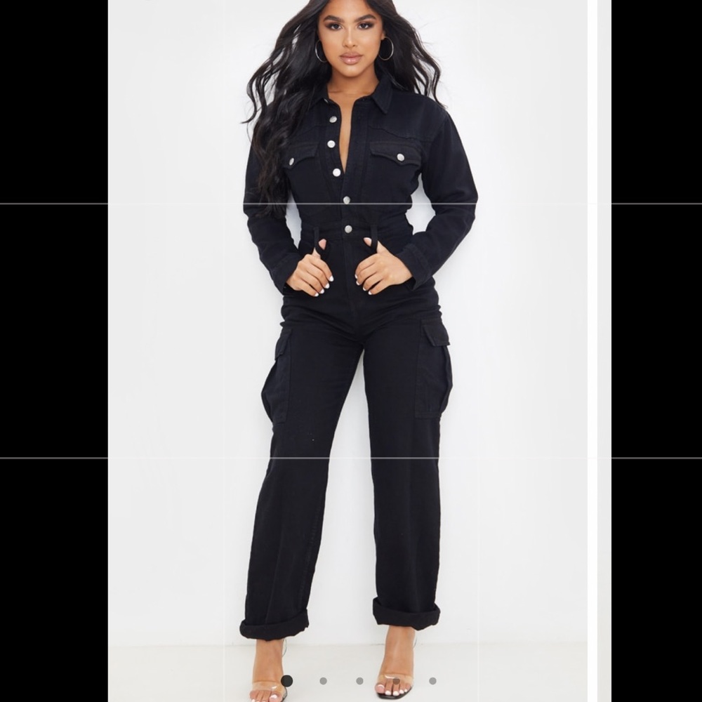 Denim jumpsuit